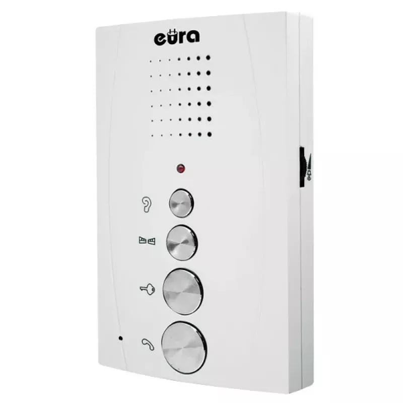 UNIFON EURA ADA-11A3 Analoginis domofonas su 2 mygtukais baltas (EAN )