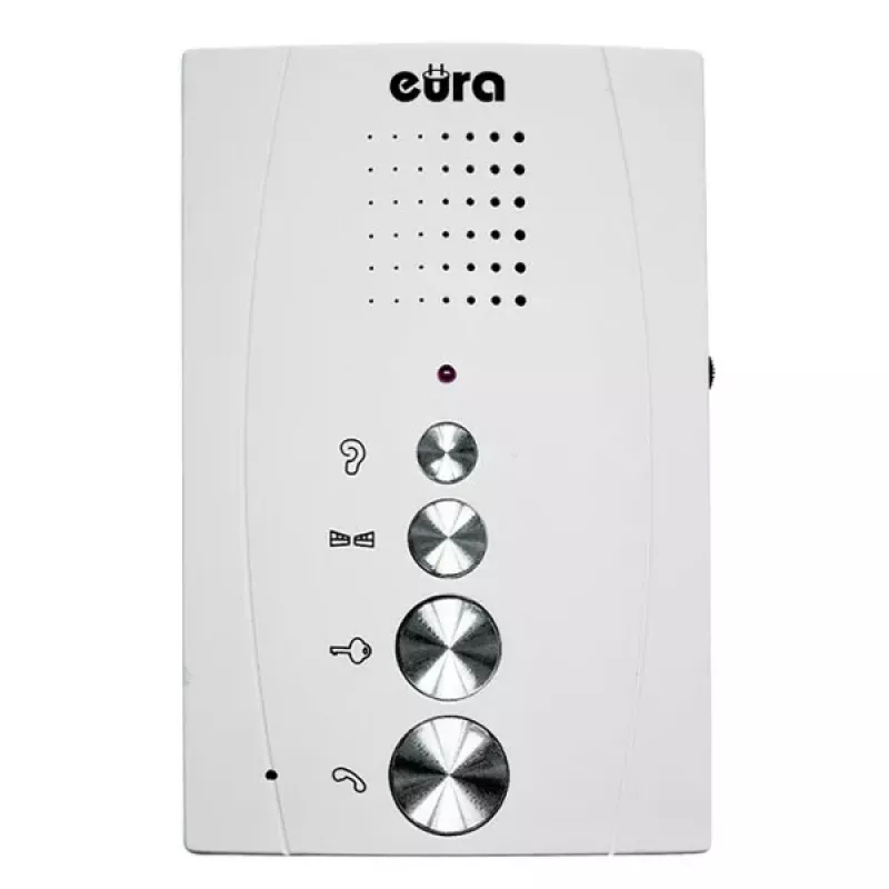 UNIFON EURA ADA-11A3 Analoginis domofonas su 2 mygtukais baltas (EAN )