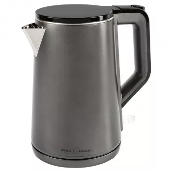 PROFI COOK Elektrinis virdulys PC-WK 1290 Antracitas - 1,5L talpa - 2200W