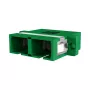EFB Elektronik SC/APC Simplex Coupler, Single-mode, Green