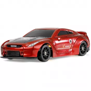 Amewi Drift Sport GTR su giroskopu 4WD 1:43 RTR Raudona 6+