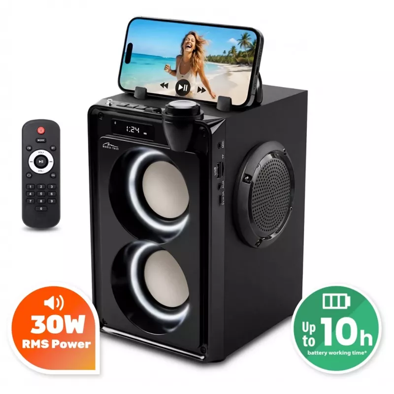 MEDIA-TECH nešiojamas Bluetooth garsiakalbis Overbox MT3186