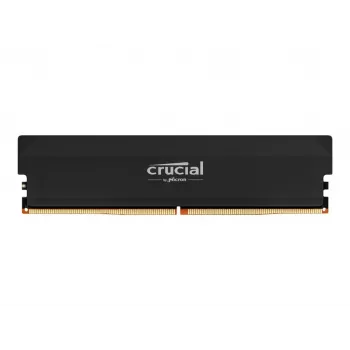 Crucial Pro Overclocking Gaming 16GB DDR5-6400 CL38 UDIMM atminties modulis, juodas, OEM Tray