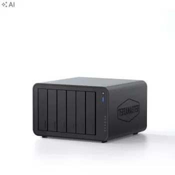 TerraMaster F6-425PRO NAS failų serveris, 6 branduoliai, 8 GB DDR5 RAM, be diskų