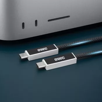 OWC Active Optical USB4 USB-C laidas 3m (10ft) - 40Gbps, 100W, juodas