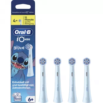 Oral-B iO Kids Stitch keičiamos šepetėlių galvutės, 4 vnt.
