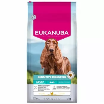 Eukanuba Special Care Sensitive Digestion Dry Dog Food for Adult Small & Medium Breeds, Lamb & Rice, 12 kg