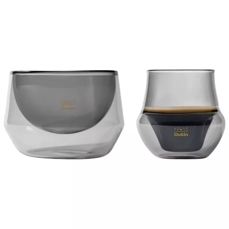 OutIn Nano x Kruve Portable Espresso Maker Gift Set Black/Gold