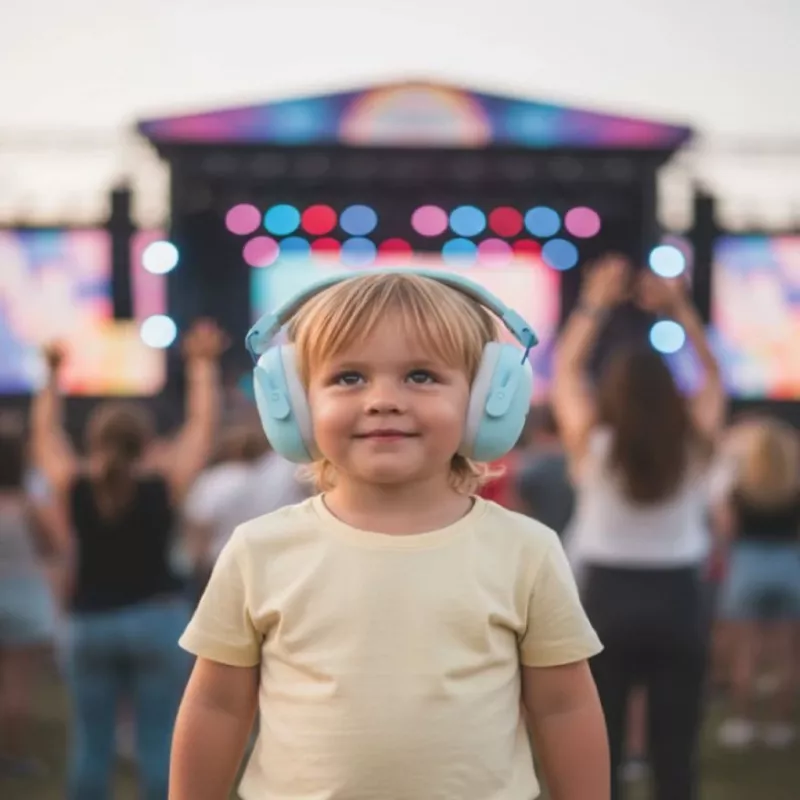 Momini vaikiškos triukšmą slopinančios ausinės Milo mėlyna