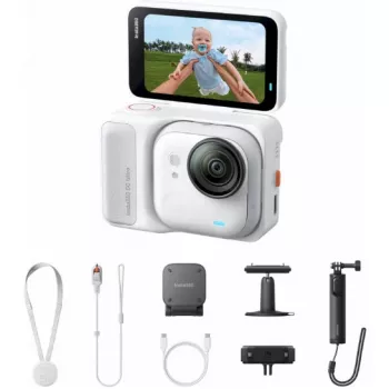 Insta360 GO Ultra Creator Bundle veiksmo kamera 4K balta