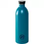 24Bottles Atlantic Bay 1000 ml Nerūdijančio Plieno Vandens Butelis – Mėlynas – Fitnesui, Žygiams, Sportui