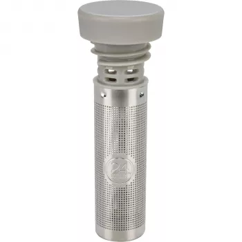 24Bottles Infuser Lid Grey – nerūdijančio plieno ir silikono užsukamas dangtelis su infuzeriu 24Bottles buteliams