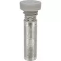 24Bottles Infuser Lid Grey – nerūdijančio plieno ir silikono užsukamas dangtelis su infuzeriu 24Bottles buteliams