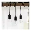 Avide LED lemputė White Filament Mini Globe 4,5W E27 Šilta balta 2700K