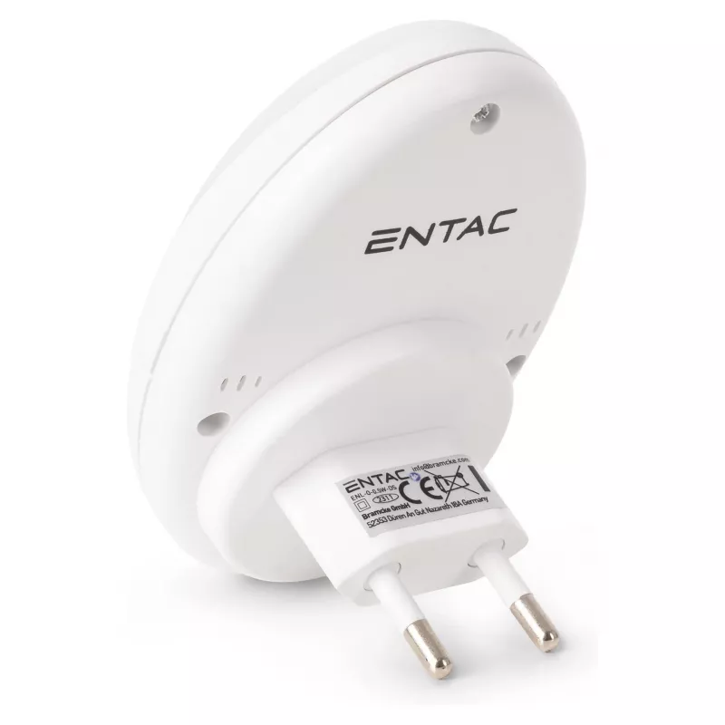 ENTAC Night Light 0,5W Oval Cool White White Dusk-to-Dawn Sensor