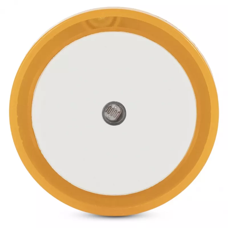 ENTAC Night Light 0,5W Round Warm White Orange Dusk-to-Dawn Sensor