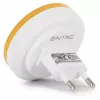ENTAC Night Light 0,5W Round Warm White Orange Dusk-to-Dawn Sensor