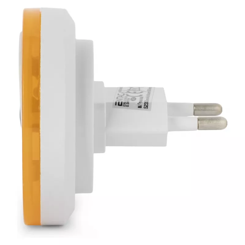 ENTAC Night Light 0,5W Round Warm White Orange Dusk-to-Dawn Sensor