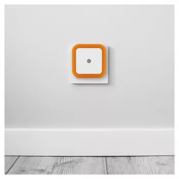 ENTAC Night Light 0.5W Square Warm White Orange Dusk Sensor