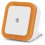 ENTAC Night Light 0,5W Square Warm White Orange Dusk Sensor