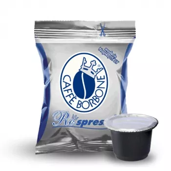 Caffè Borbone Respresso Miscela Blu 50 kavos kapsulės, skirtos „Nespresso Original Line“ aparatams