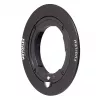 Novoflex FUG/LEM Leica M objektyvo į Fujifilm GFX fotoaparato adapteris, juodas