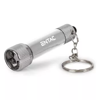 ENTAC 5 LED raktų pakabuko žibintuvėlis sidabrinis