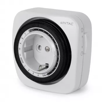 ENTAC Mechanical Timer Mini 24 Hours 48 Programs