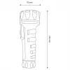 ENTAC EFL-2D-PL žibintuvėlis 2D plastikinis juodas