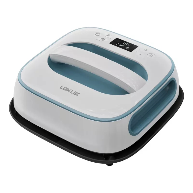 LOKLIK Easy Heat Press 25.5 x 25,5 cm Denim Blue
