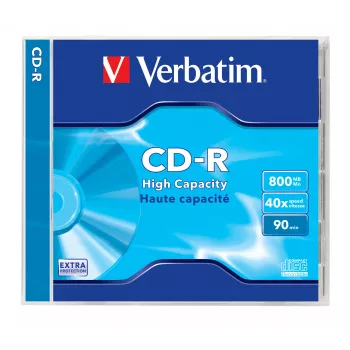 Verbatim Matricas CD-R 800MB 1x-40x Extra Protection, 10 Pack Jewel Case