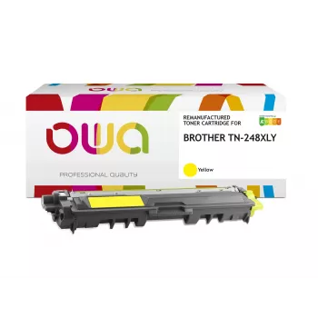 Armor OWA Suderinamas Tonerio Kasetė Geltona Brother TN-248XL High Yield 2300 Puslapiai