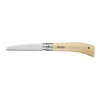 OPINEL No. 12 Saw Folding Saw 120 mm Blade High Carbon Steel Beechwood Handle