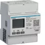 Hager ECR382D 3-Phase Direct Connected Energy Meter 80A 4 Modules Modbus MID