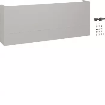 Hager FZ1300TB Teleskopinis kabelių valdymo skydelis universZ sistemoms, aukštis 350-680 mm, gylis 205 mm, metalo pilka spalva