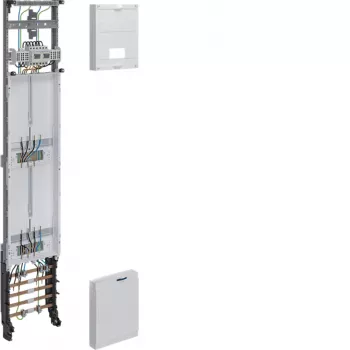 Hager universZ Complete Meter Panel 2 ZP 1-Field 1350mm NRW SH MV N-Sachsen (ZH53X3T)