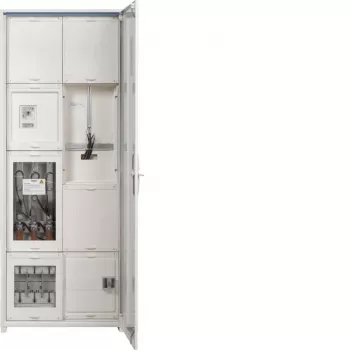 Hager universZ FP92W8N Transformatorinis apskaitos spintas 1400x550x205 mm, paviršinis montavimas, IP44, baltas