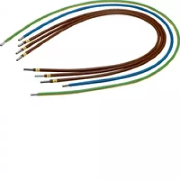 Hager Y892F Išeinantis kabelių rinkinys, Universal Z, 10 mm², 4 laidininkai, 500 mm