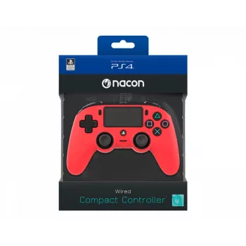 NACON PS4OFCPADRED Gaming Compact Controller PS4 Red