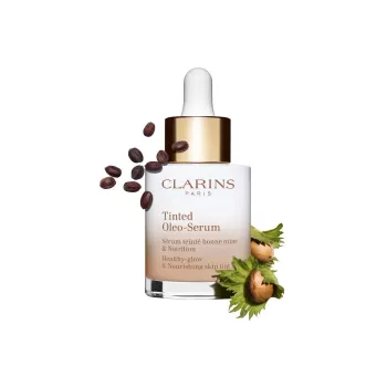 CLARINS Tinted Oleo tonuojantis serumas 02 Light Medium, 30 ml