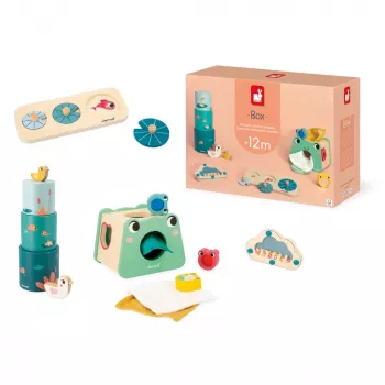 Janod Box 12 m+ Lavinantis žaidimų rinkinys