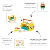 Janod Brico'kids Tool Box with Tools - Wooden Pretend Play Set