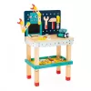 Janod Brico'Kids Robot Wooden Magnetic Workbench Toy for Kids 3+ - 40 Pieces