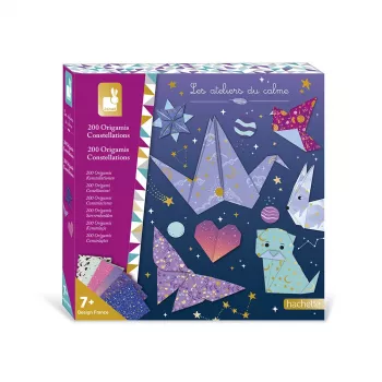 Janod Origami Creation Kit Constellations 200 Sheets 7+