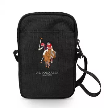 U.S. POLO ASSN. US Polo Pouch Bag USPBPUGFLBK Juoda