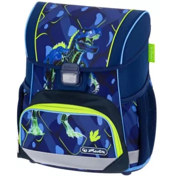Herlitz Schulranzen Loop Plus T. Rex Explorer mokyklinės kuprinės komplektas