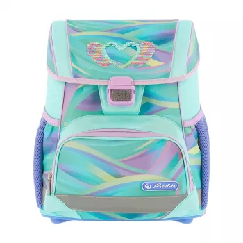 Herlitz Loop Plus Minty Love mokyklinė kuprinė su komplektu