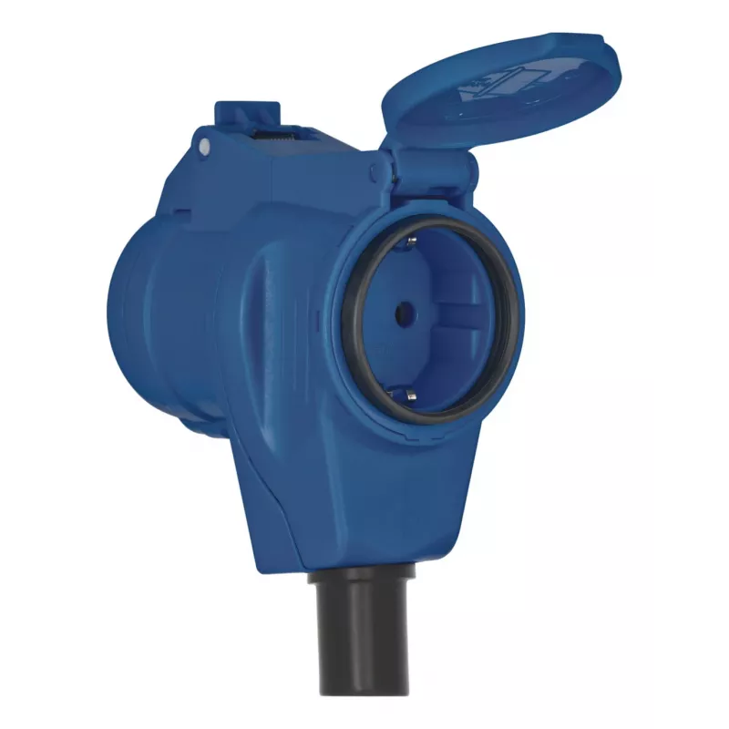 Brennenstuhl 1080980100 CEE kampinė jungtis 230 V 16 A IP44 stovyklavimui, karavanams, lauko naudojimui