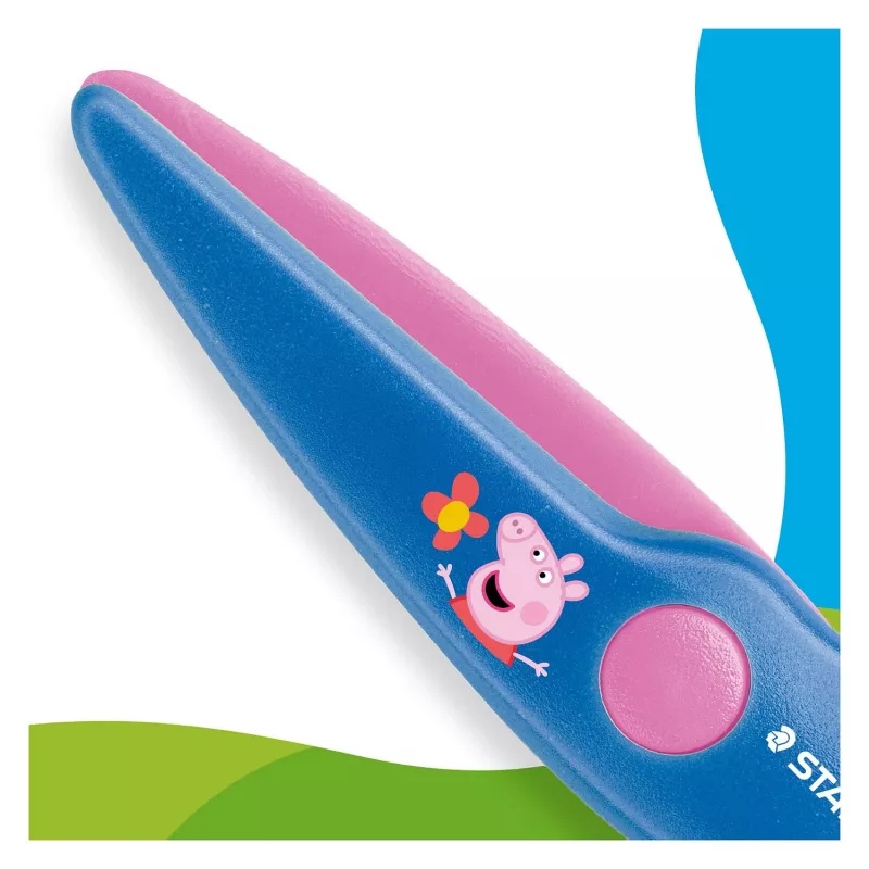STAEDTLER Noris Junior Peppa Pig vaikiškos saugios žirklės 130 mm
