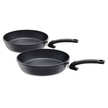 Fissler Adamant Comfort keptuvių rinkinys 28cm + 24cm, nelimpantis, tinkamas indukcijai, 2 dalių